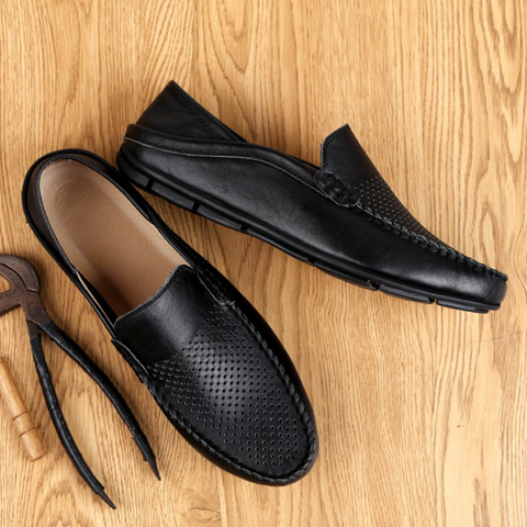 Mocassins Respirants, Légers et  Élégants, Noir